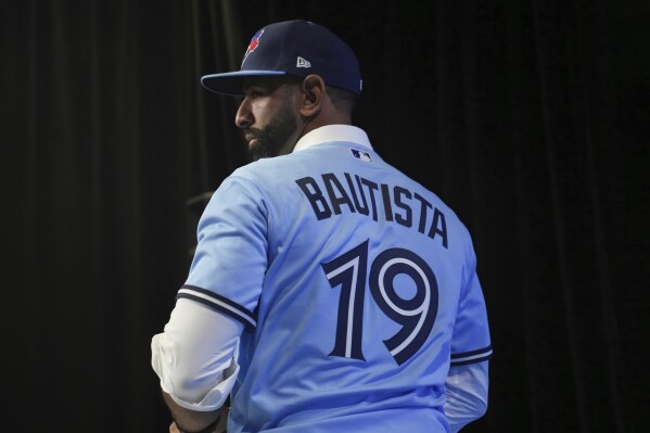 Jose bautista discount signed jersey